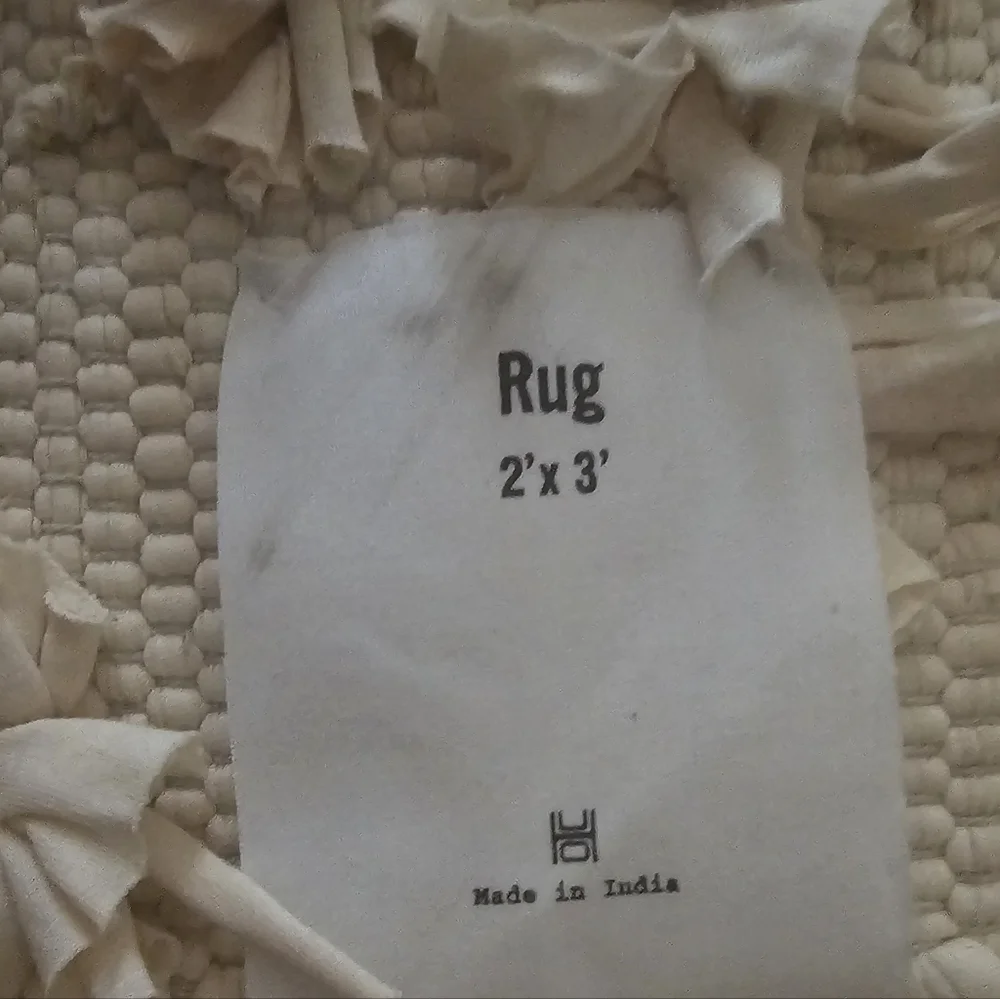Urban Outfitters Jalen Tufted Rag Rug. New